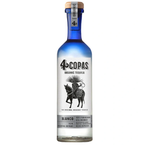 4 Copas Blanco 750 ml