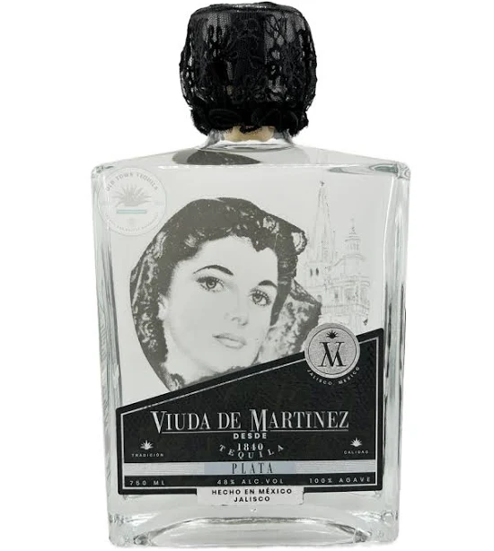 Viuda De Martinez Plata High Proof 750 ml