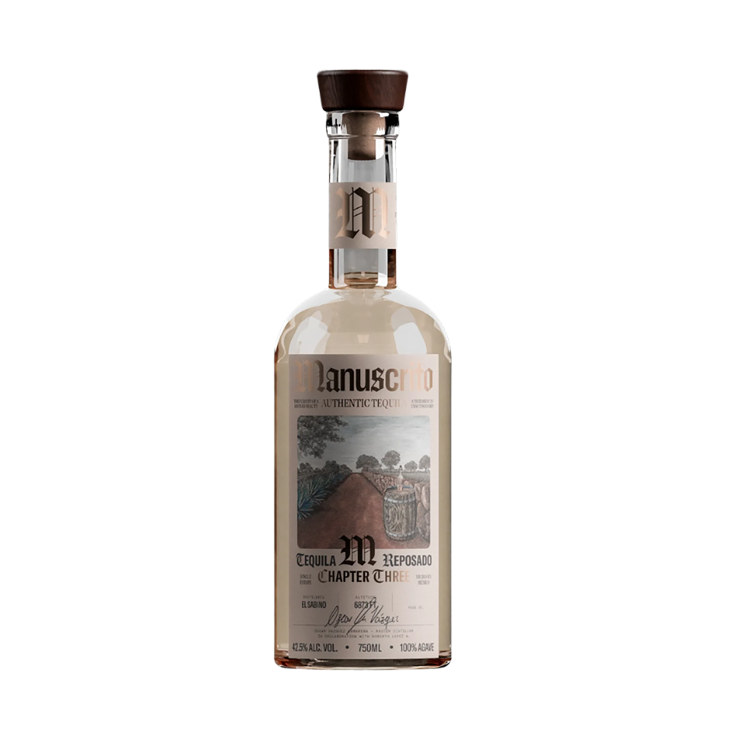 Manuscrito Tequila Reposado – Chapter 3 (NOM 1643) 750ml | 42.5% ABV